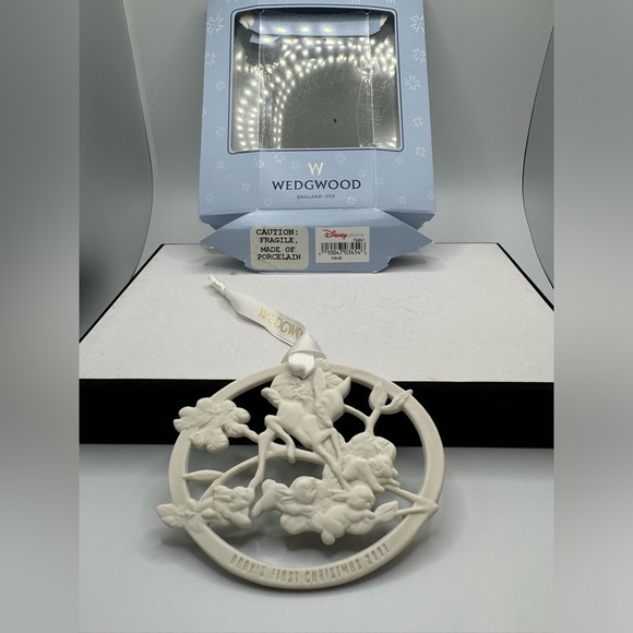 Wedgwood Disney Baby’s First Christmas 2001 Ornament - Picture 3 of 3